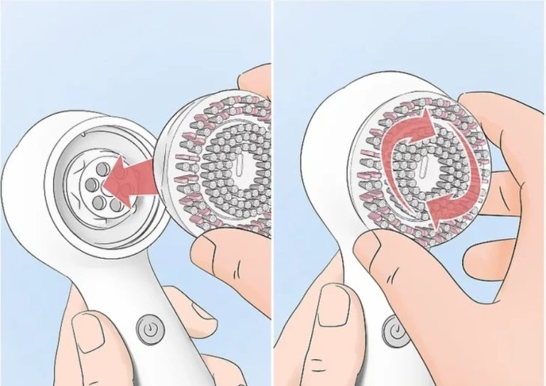 Clarisonic Replacing the Brush Head